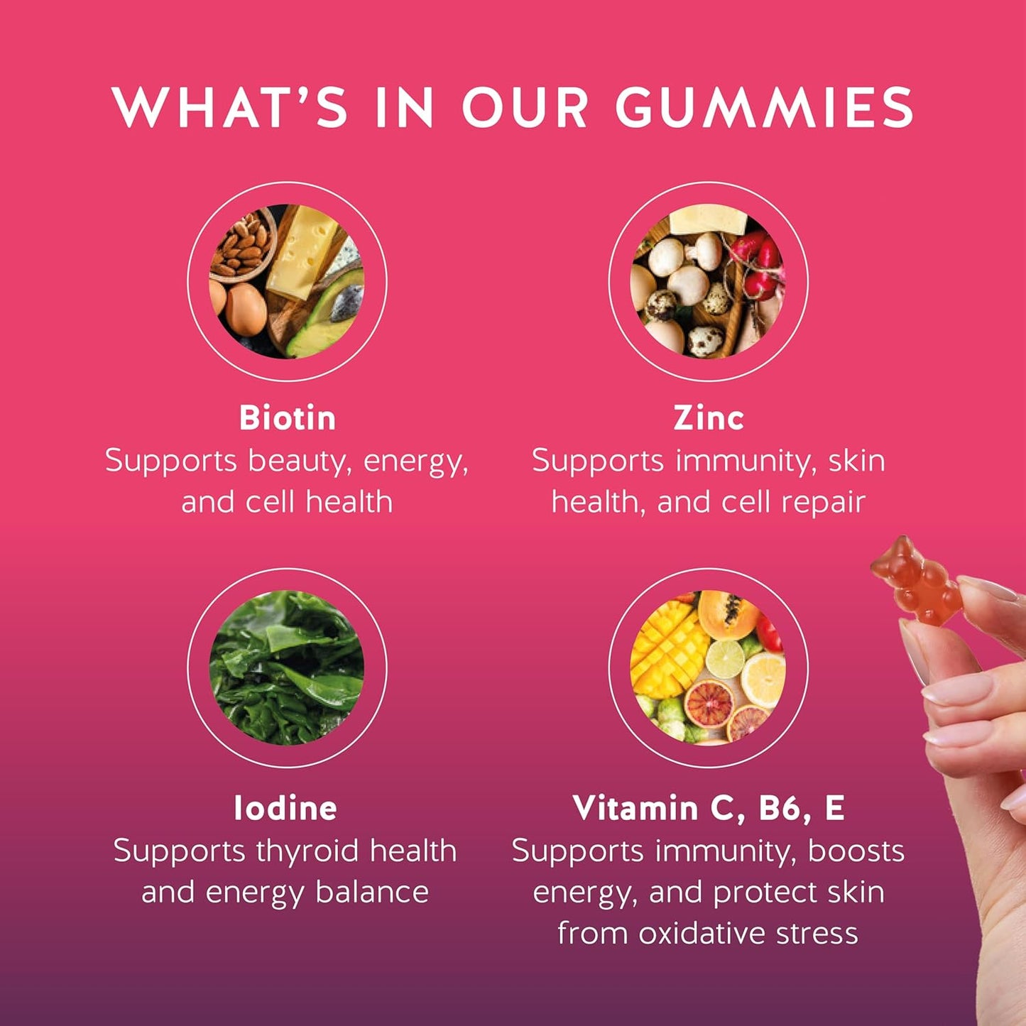 Biotin Gummies for Hair