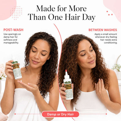 Woman using the InnerStrands Sunset Pink scalp care brush during an at-home beauty routine