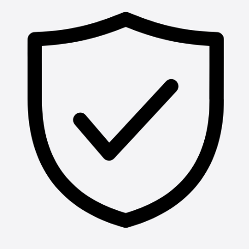 InnerStrands shipping protection shield icon for package and delivery protection